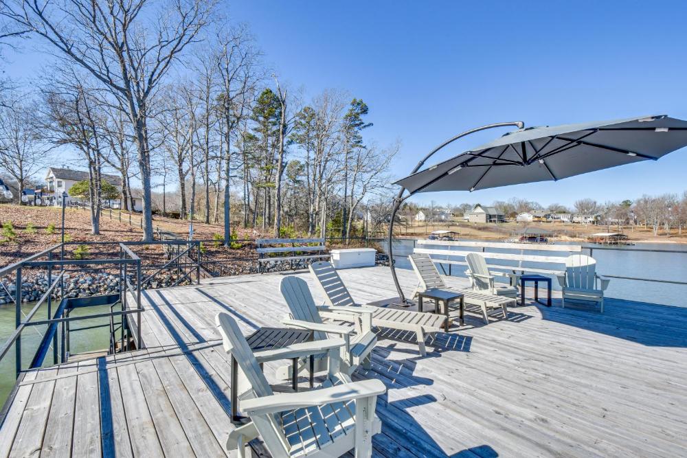 Lake Hartwell Home with Dock and Fire Pit!